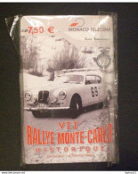 CARTE  TELEPHONE 7,50 EURO VII RALLY MONACO MONTE - CARLO MUCH RARE !! TIRAGE 6000 / 12.2003 NEUF - Monaco