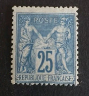 TIMBRE FRANCE TYPE SAGE N 79 NEUF* SIGNE ROUMET COTE +750€ - 1876-1898 Sage (Type II)