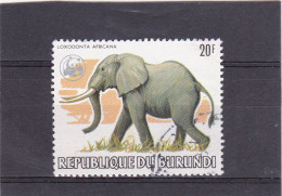 Burundi COB 896 Olifant WWF Dieren Uit Afrika-Animaux D'Afrique 1983 MNH - Used Stamps