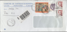 ITALIA - Storia Postale Repubblica - 2004 - 2,80€ 17º Centenario Del Martirio Di San Giorgio + 0,03 + 2x 0,41€ Donne Nel - 2001-10: Marcophilia