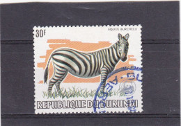 Burundi COB 898 Zebra WWF Dieren Uit Afrika-Animaux D'Afrique 1983 MNH - Usati