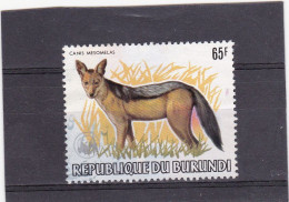 Burundi COB 901 Canis WWF Dieren Uit Afrika-Animaux D'Afrique 1983 MNH - Usati