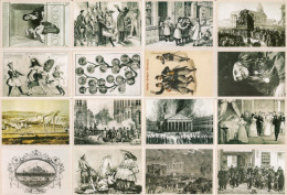 Le Total Des 176 Cartes: Verso "Le Soir" Rossel & Cie En 2005 Pour Le 175° Anniversaire De La Belgique - Collections & Lots