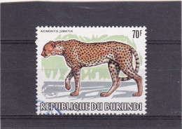 Burundi COB 902 Jubatus WWF Dieren Uit Afrika-Animaux D'Afrique 1983 MNH - Usati