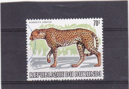 Burundi COB 902 Jubatus WWF Dieren Uit Afrika-Animaux D'Afrique 1983 MNH - Used Stamps