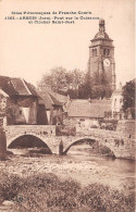 ARBOIS Pont Sur La Cuisance Et Clocher Saint Just 2(scan Recto-verso) MA674 - Arbois