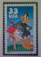 United States, Scott #3306a, Used(o), 1999, Daffy Duck, 33¢, Multicolored - Usados