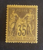 TIMBRE FRANCE TYPE SAGE N 93 NEUF** BON CENTRAGE COTE +1600€ - 1876-1898 Sage (Type II)