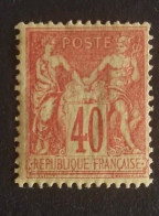 TIMBRE FRANCE TYPE SAGE N 94 NEUF* COTE +175€ - 1876-1898 Sage (Type II)