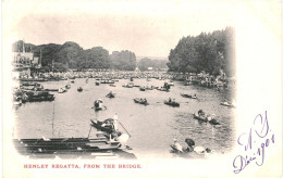 CPA Carte Postale  Royaume Uni Henley-on-Thames Regatta From The Bridge 1901  VM82539ok - Otros & Sin Clasificación