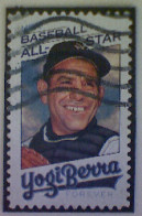United States, Scott #5608, Used(o), 2021,Yogi Berra, (55¢), Multicolored - Used Stamps