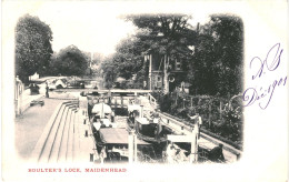 CPA Carte Postale  Royaume Uni  Maidenhead Boulter's Lock 1901   VM82547ok - Sonstige & Ohne Zuordnung