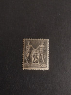 TIMBRE FRANCE TYPE SAGE N 97 NEUF* SIGNE BRUN COTE + 180€ - 1876-1898 Sage (Type II)