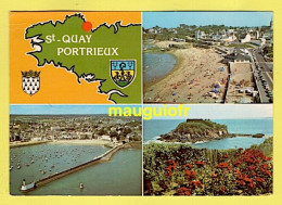 22 CÔTES D'ARMOR / SAINT-QUAY-PORTRIEUX / DIFFERENTS ASPECTS DE LA COMMUNE / CARTE MULTIVUES / 1985 - Saint-Quay-Portrieux