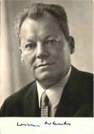 Willy Brandt Mit Autogramm - Figuren