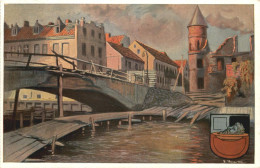 Die Zerstörte Piessekbrücke In Johannisburg - Ostpreussen - Ostpreussen