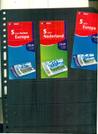 PAYS BAS PAYSAGES 3 CARNET DE 5 TIMBRES ADHESIFS NEUF A PARTIR DE 3 EUROS - Libretti