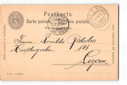 1370 HELVETIA GERRA GAMBAROGNO X LUZERN - Enteros Postales