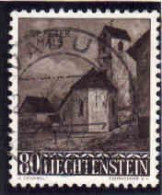 Liechtenstein 1958, Weihnachten, Mi. 376, Kapelle St. Peter - Mäls, Gestempelt - Usati