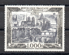 France C27 Air View Of Paris MLH VF - Unused Stamps