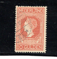 1913 , 10 G..orange ,  Nr. 92  , Sauber  Gest.  , Mi. 850,- , Gute Erhaltung  !#117 - Usati