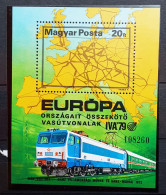 07 - 24 - Hongrie - Bloc N° 141 ** - MNH - Train - Blokken & Velletjes