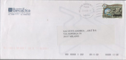 ITALIA - Storia Postale Repubblica - 2005 - 0,45€ Regioni D'Italia, Friuli Venezia Giulia (Isolato) - Lettera - Banca Et - 2001-10: Storia Postale