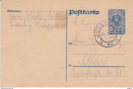 Austria Österreich Autriche Postal Stationery Ganzsache 50 Heller - 24.1.1921 - Judenburg - Cartes Postales