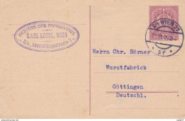 Austria Österreich Entier Postal Sur Carte Autriche 1919 - 10 Heller - Postcards