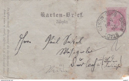 Austria Österreich AUTRICHE ENTIER POSTAL/GANZSACHE BRNO 1894 - Postkarten