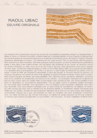1980 FRANCE Document De La Poste Raoul Ubac N° 2075 - Documenten Van De Post