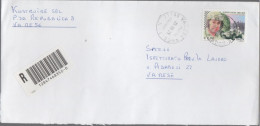 ITALIA - Storia Postale Repubblica - 2005 - 2,80€ 50º Anniversario Della Morte Di Alberto Ascari (Isolato) -Raccomandata - 2001-10: Storia Postale