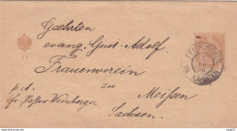 Austria Österreich AUTRICHE -Streifband 1908 Feldkirchen - Meifsen Sachsen - Bandas Para Periódicos