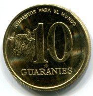 10 GUARANIES 1996 PARAGUAY UNC Coin #W11396.U.A - Paraguay