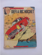 BD RIC HOCHET- DEFI A RIC HOCHET-EO 1965- ETAT B - Ric Hochet
