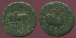 BULL Antike Authentische Original GRIECHISCHE Münze 2.2g/14mm #ANT1457.9.D.A - Greek