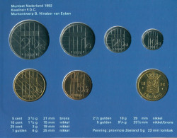 NETHERLANDS 1992 MINT SET 6 Coin + MEDAL #SET1112.7.U.A - Nieuwe Sets & Testkits