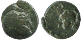 OWL Ancient Authentic GREEK Coin 1g/10mm #SAV1404.11.U.A - Greche