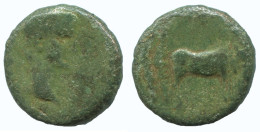 HORSE AUTHENTIC ORIGINAL ANCIENT GREEK Coin 3.5g/16mm #AA073.13.U.A - Grecques