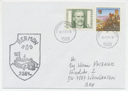 Cover / Postmark Austria 1991 UNDOF Ausbatt - Hermon Sud - UN Peacekeepers  - ONU