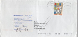 ITALIA - Storia Postale Repubblica - 2005 - 0,45€ Giornata Della Filatelia (Isolato) - Lettera - Novagest Service Srl - - 2001-10: Storia Postale