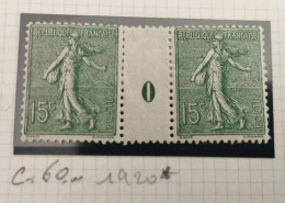 TIMBRE FRANCE TYPE SEMEUSE LIGNEE 130 MILLESIME 0 NEUF** COTE +60€ - Unused Stamps