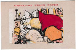 Chromo Felix Potin, A L'office, Le Plaisir Des Voyages - Félix Potin