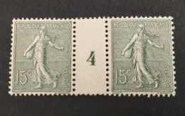 TIMBRE FRANCE TYPE SEMEUSE LIGNEE 130 MILLESIME 4 NEUF** - Unused Stamps