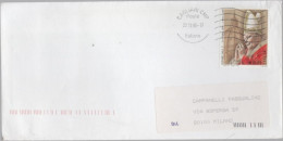 ITALIA - Storia Postale Repubblica - 2005 - 0,45€ Papa Giovanni Paolo II E Benedetto XVI (Isolato) - Lettera - Viaggiata - 2001-10: Storia Postale