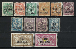 FRANCE Alexandrie Ca.1921-25: Lot D'obl. B à TB - Used Stamps