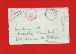(RECTO / VERSO) CARTE LETTRE AVEC CACHET PASSSED BY CENSOR N°116 AND ARMY POST OFFICE EN 1914 - Briefe U. Dokumente