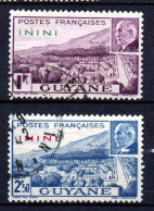 Inini  - 1941  -  Pétain   - N° 51/52 - Oblit - Used - Oblitérés