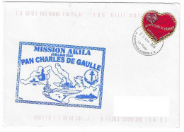 X381 -   PAN CHARLES DE GAULLE - MISSION AKILA 2024 -  Suite Voir Descript.) - Scheepspost