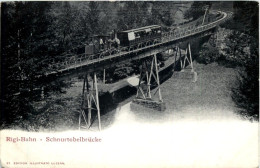 Rigi-Bahn - Schnurtobelbrücke - Altri & Non Classificati